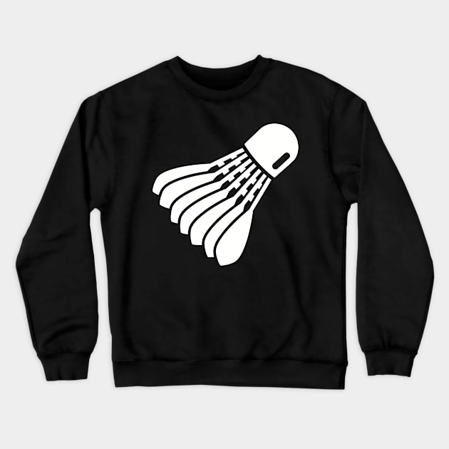 Badminton shuttlecock Crewneck Sweatshirt by Designzz